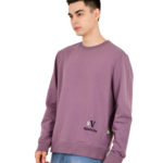 Men’s Premium Pure Cotton French Terry Sweatshirt Maroon
