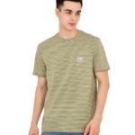 Men's Premium Pure Cotton Round Neck Stripped T-Shirt