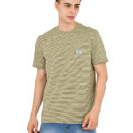 Men's Premium Pure Cotton Round Neck Stripped T-Shirt
