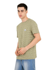 Men's Premium Pure Cotton Round Neck Stripped T-Shirt - Image 3
