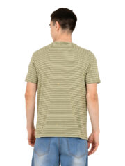 Men's Premium Pure Cotton Round Neck Stripped T-Shirt - Image 5