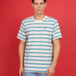 Classic Striped Round Neck T-Shirt