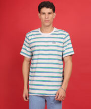 Classic Striped Round Neck T-Shirt