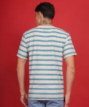 Classic Striped Round Neck T-Shirt - Image 5