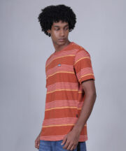 Men's Premium Cotton  Striped Round Neck T-Shirt - Image 4