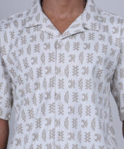 White with brown Harapn Design - Image 5