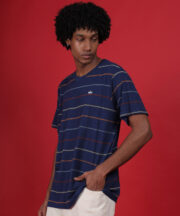 Striped Round Neck T-Shirt – Premium Pure Cotton, - Image 6