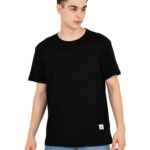 Men’s Premium Pure Cotton Plain Round Neck Black T-Shirt
